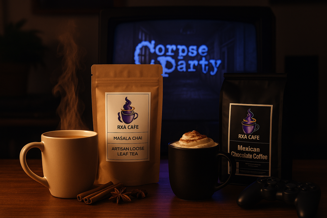 Brewing Frights & Flavor: Masala Chai and Mexican Chocolate Coffee for Corpse Party Nights